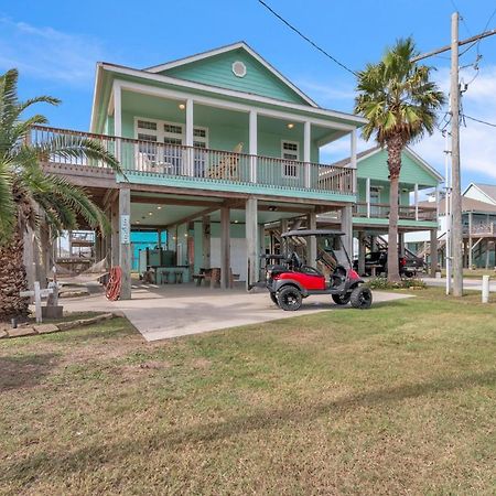 Steps To Beach Golf Cart About Time Beach Retreat Bolivar Peninsula Εξωτερικό φωτογραφία