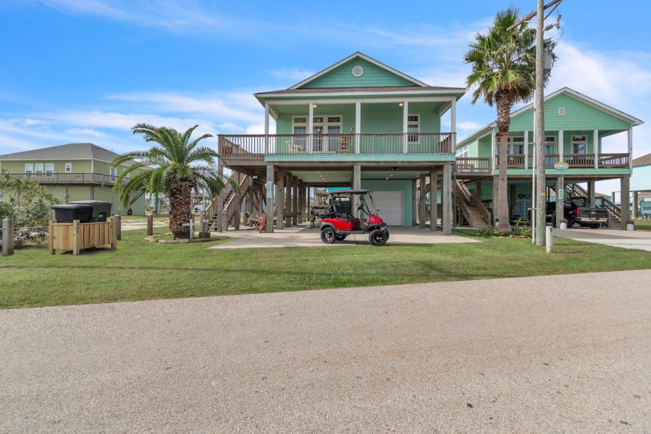 Steps To Beach Golf Cart About Time Beach Retreat Bolivar Peninsula Εξωτερικό φωτογραφία