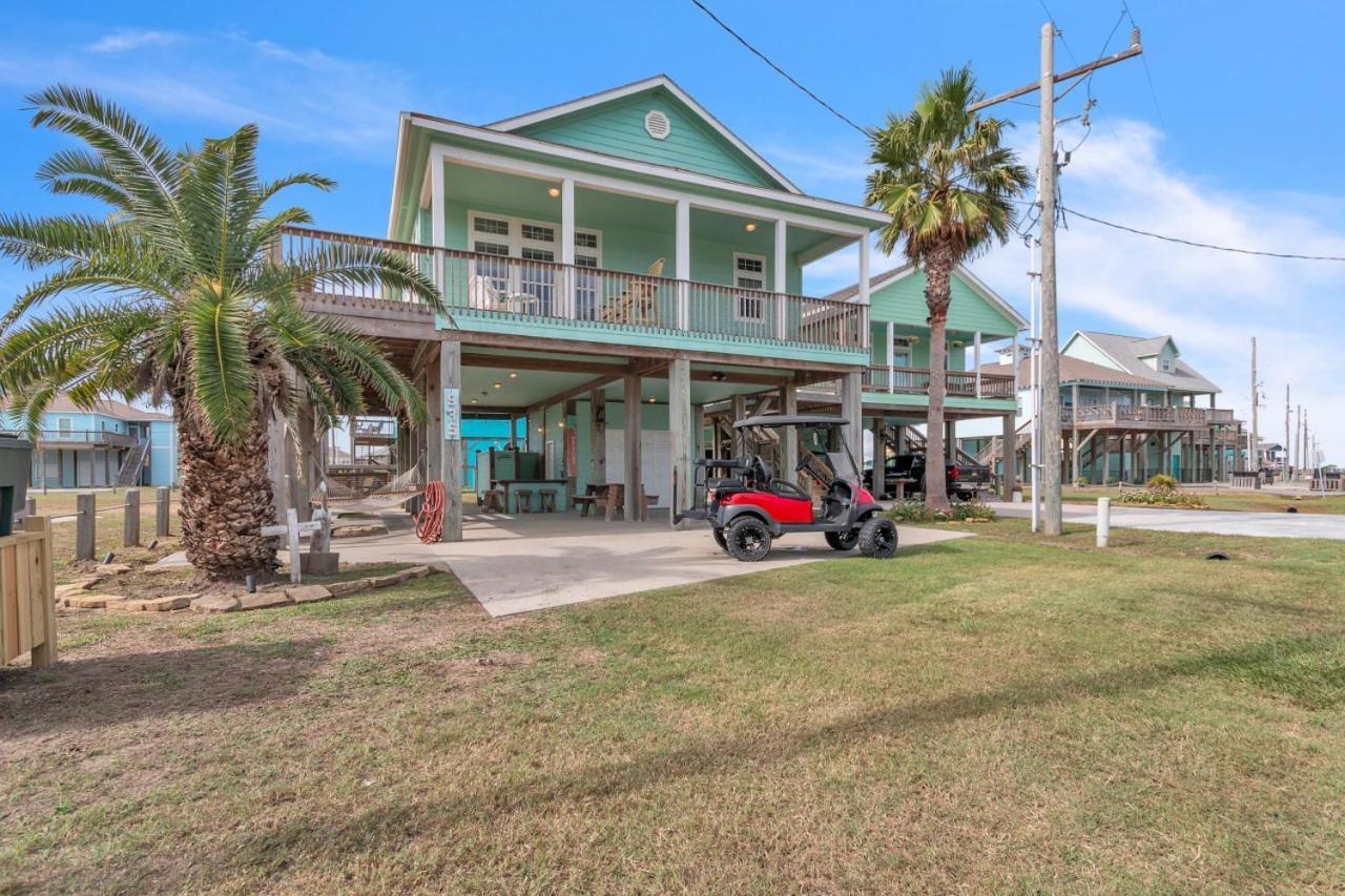Steps To Beach Golf Cart About Time Beach Retreat Bolivar Peninsula Εξωτερικό φωτογραφία